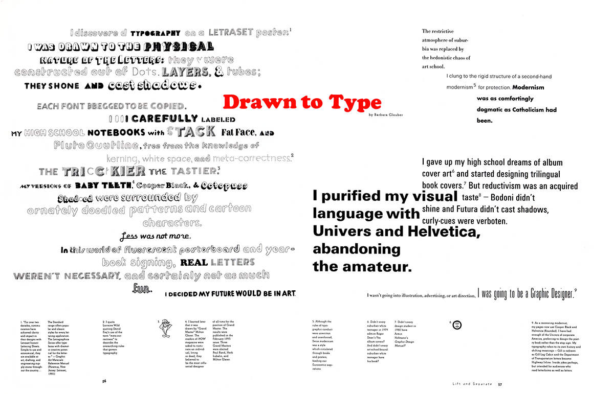Barbara Glauber’s Love for “Weird” Types by Justin ZhuangAllen Tan